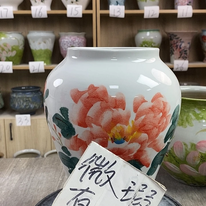 缸13xc景德镇陶瓷花盆