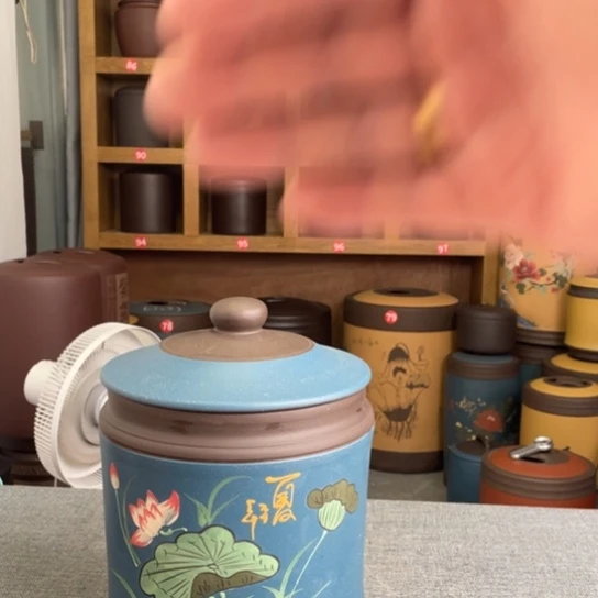 紫砂茶叶罐茶叶罐
