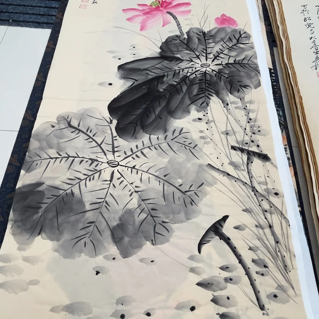 白***墨带灯款客厅书房设计风格