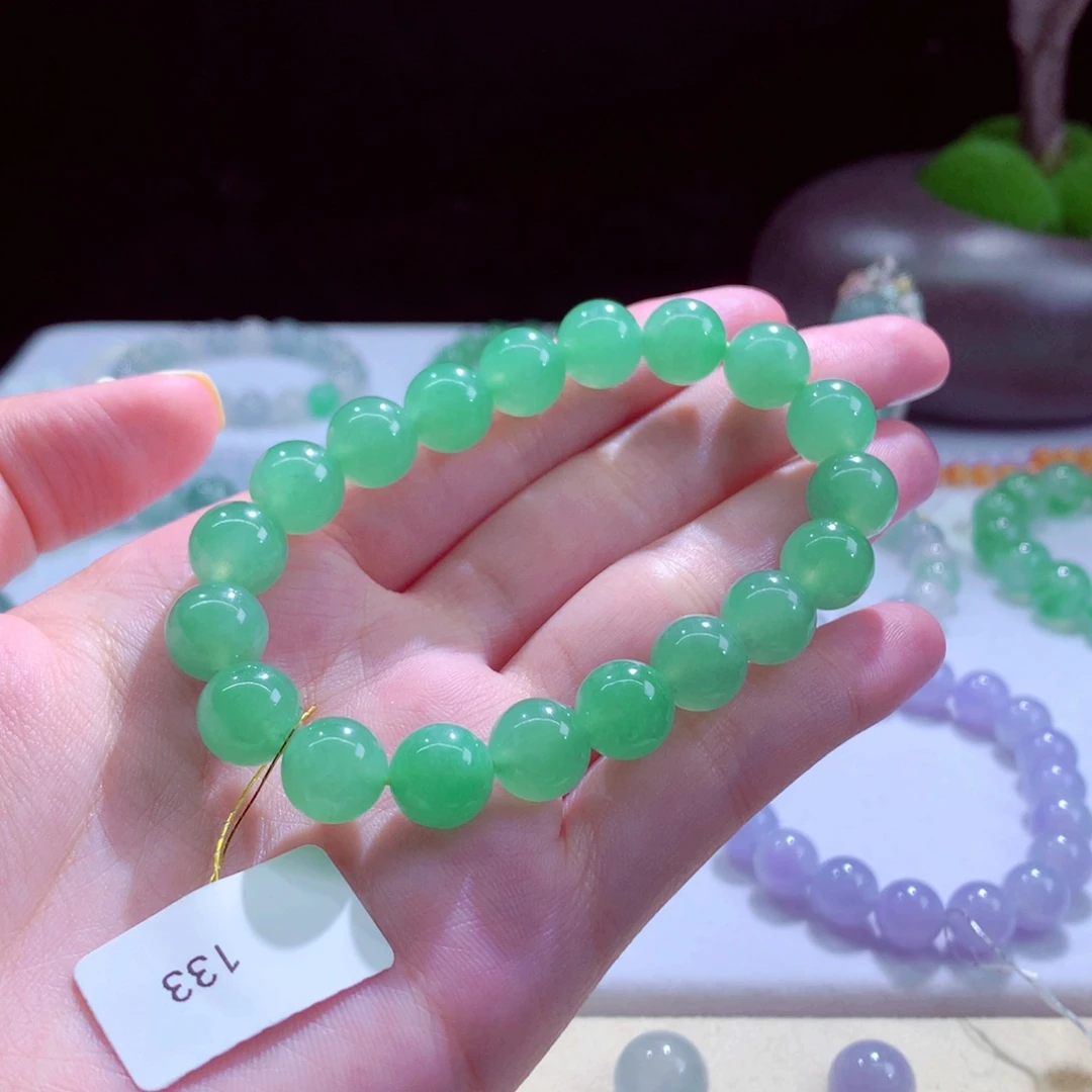 翡翠未镶嵌手串天然翡翠