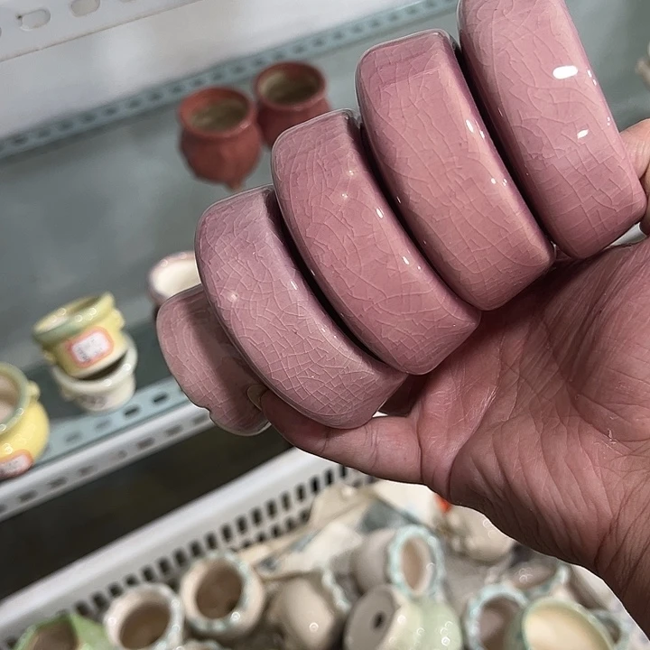 微瑕陶瓷花盆满9.9发