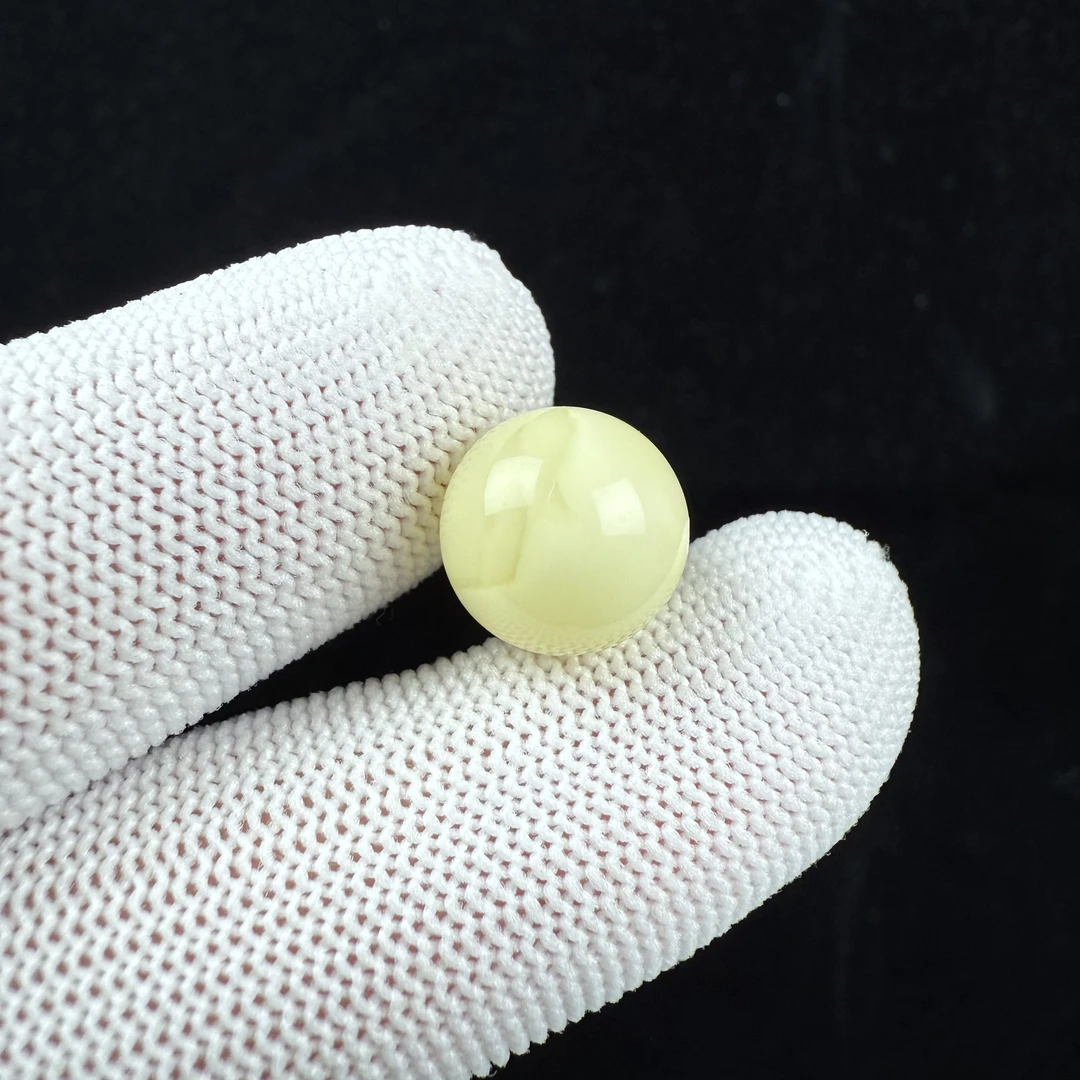 A5768天然原矿俄料蜜蜡圆珠11.8mm一物一图 假一罚四