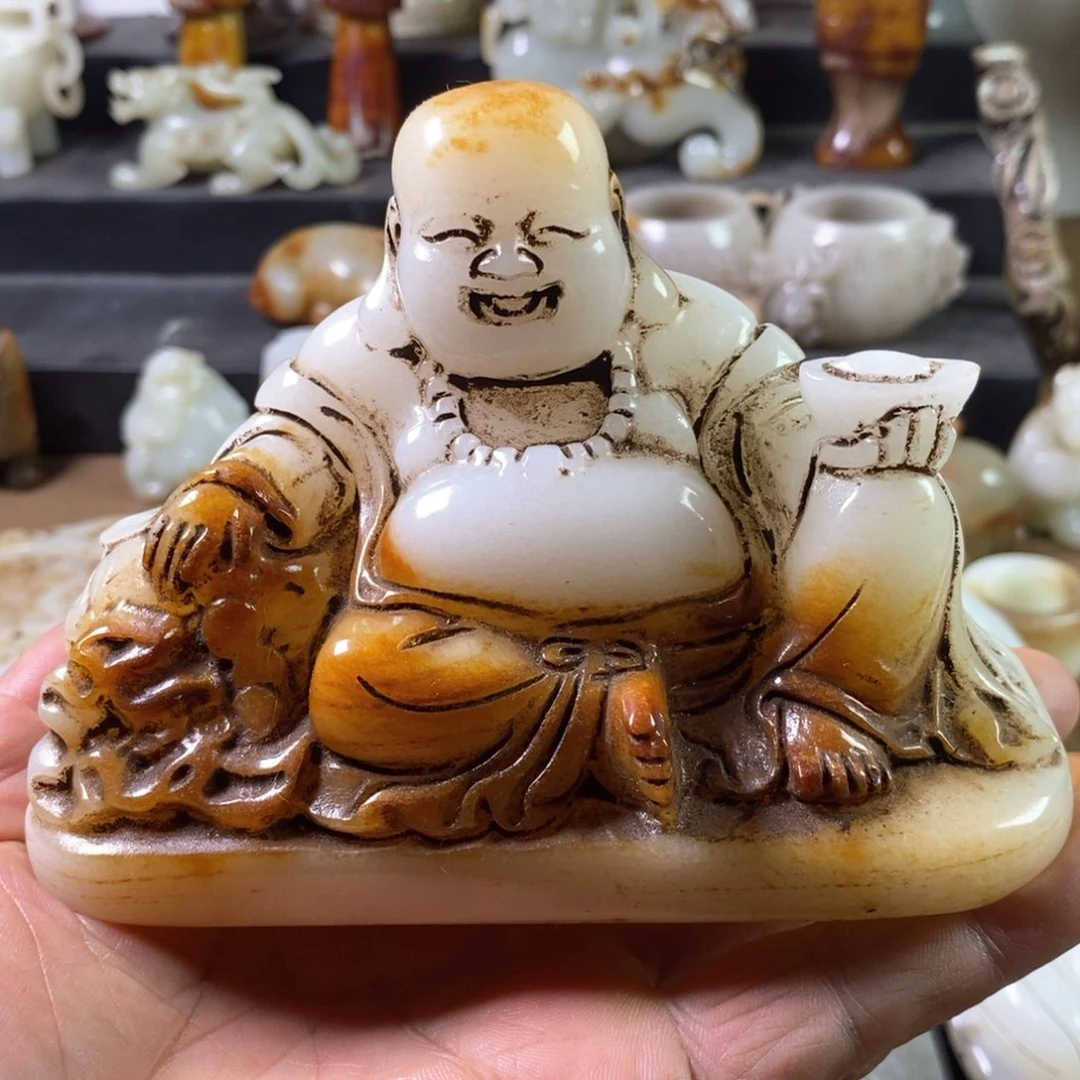 未镶嵌和田玉（糖玉）挂件