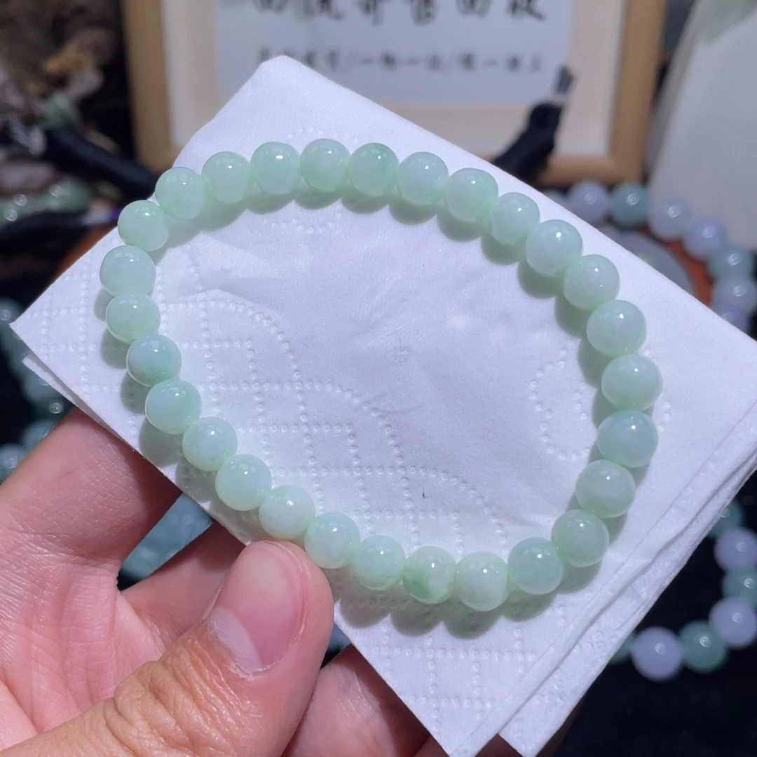 未镶嵌手链翡翠手串