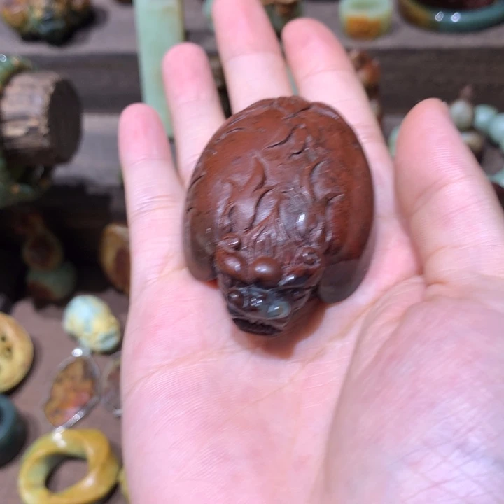 岫岩河磨玉（透闪石质玉）未镶嵌把件