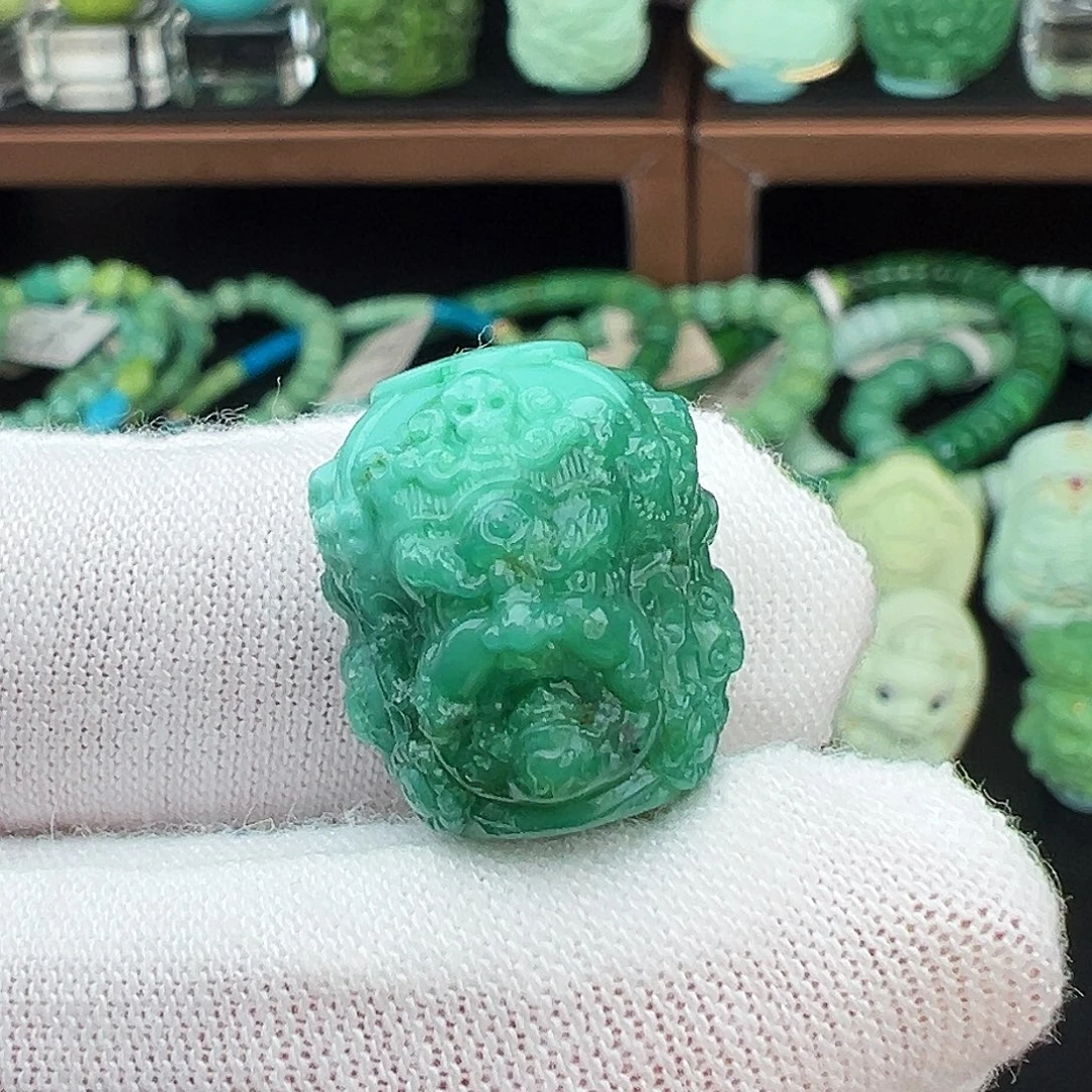 绿松石未镶嵌绿松石主播璐璐