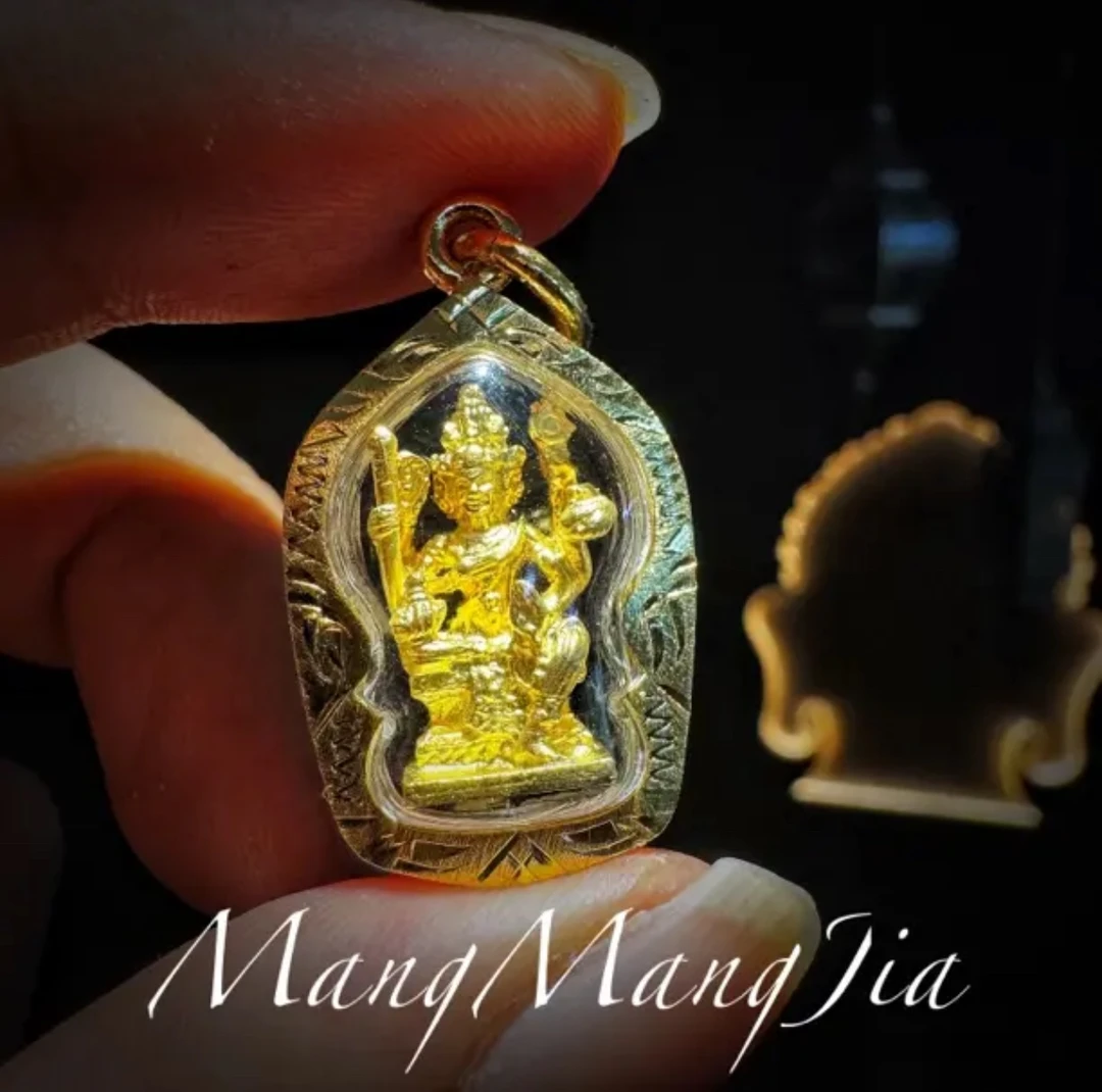 铜合金吊坠 瓦诺2568小模四面金色白色精美吊坠