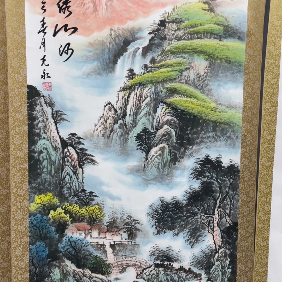 国画老师手笔手绘作品y