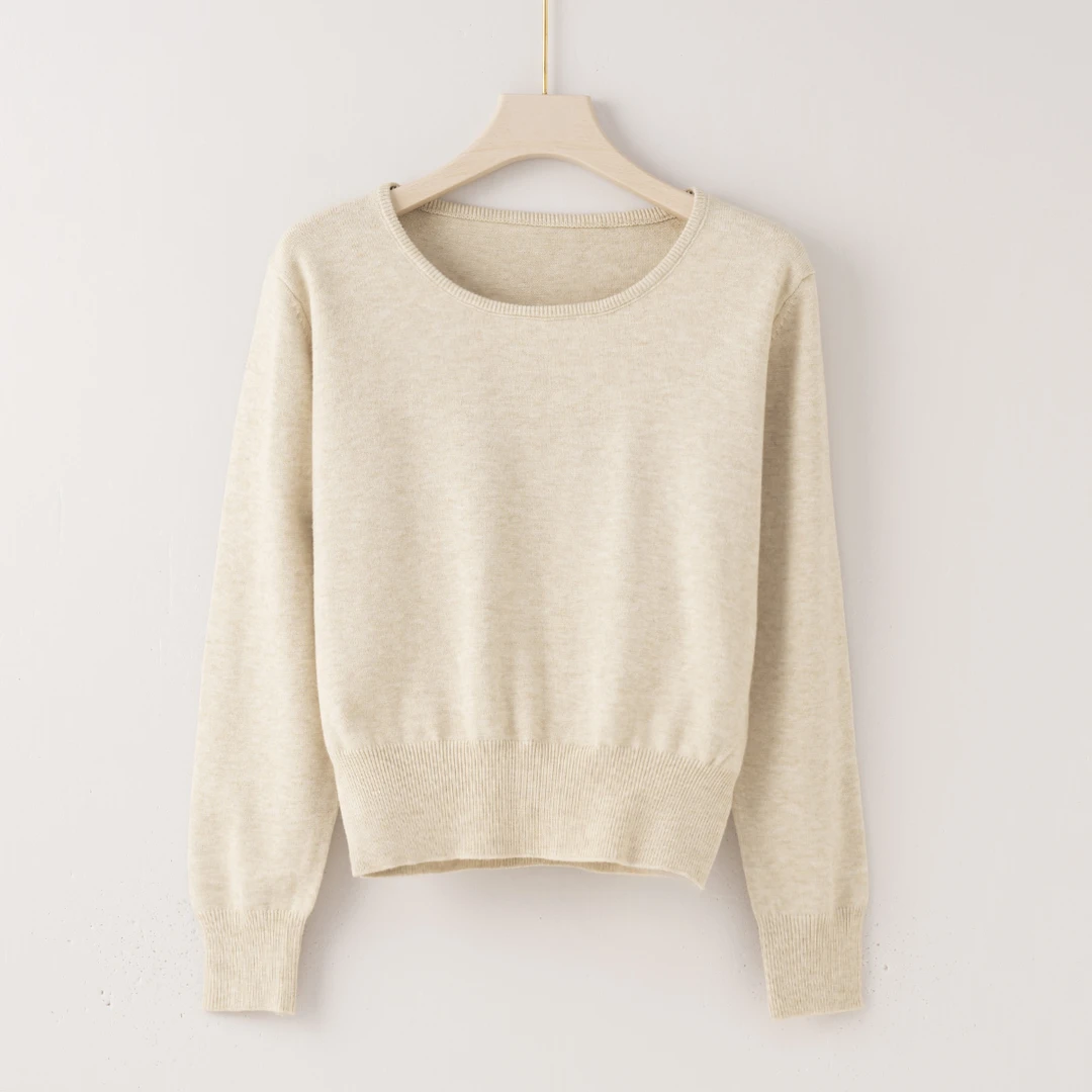 Q2658【特价-占单者限购】经典百搭休闲长袖女士上衣