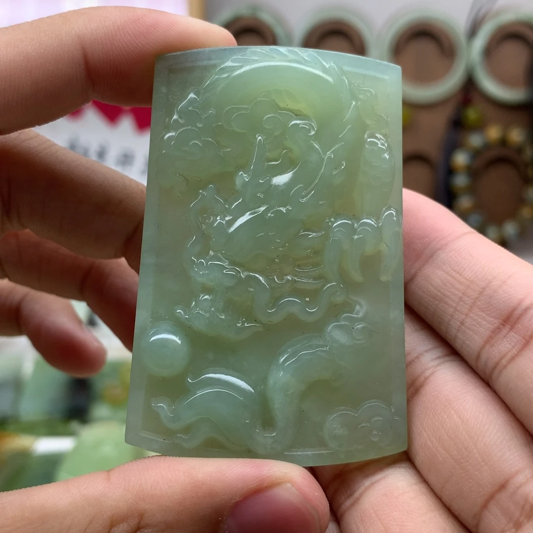 岫玉未镶嵌吊坠(不含链)