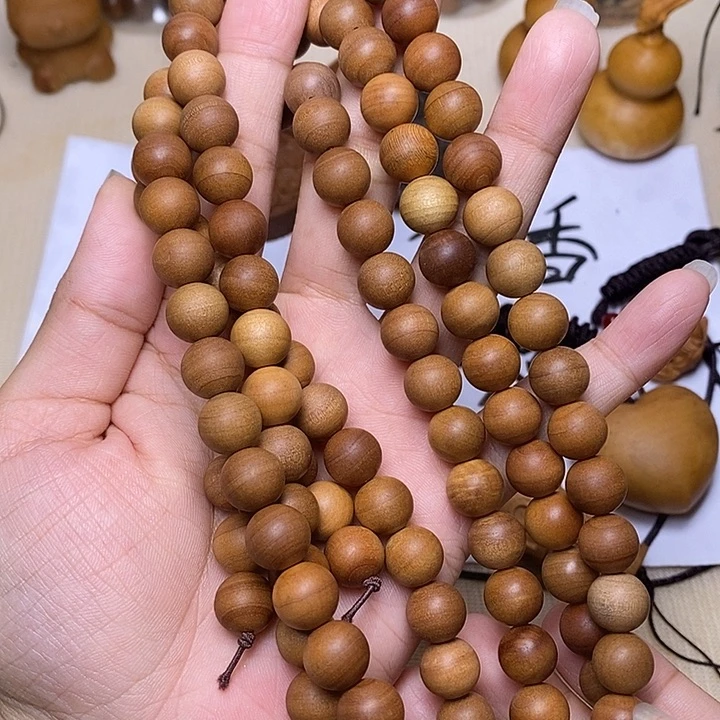 手串/手链檀香木老山檀香老料1.0/108圆珠