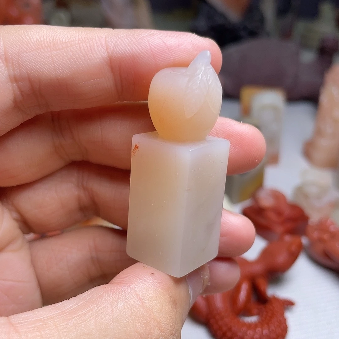 老挝石小苹果印章