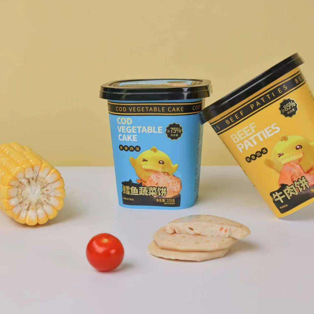 【拍一发三】功夫小鸭牛肉饼/鳕鱼蔬菜饼