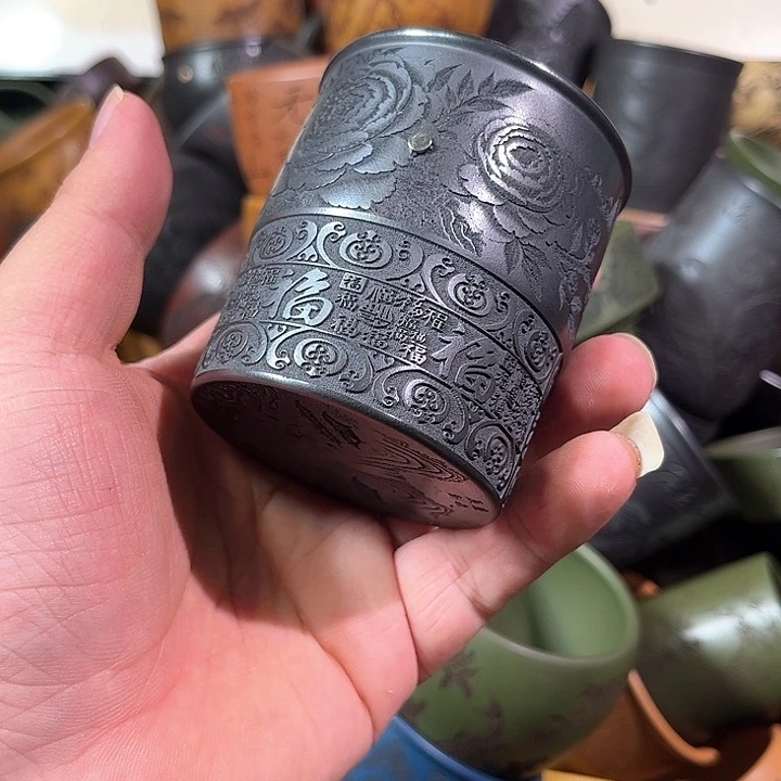 茶杯紫砂全手工紫砂主人杯