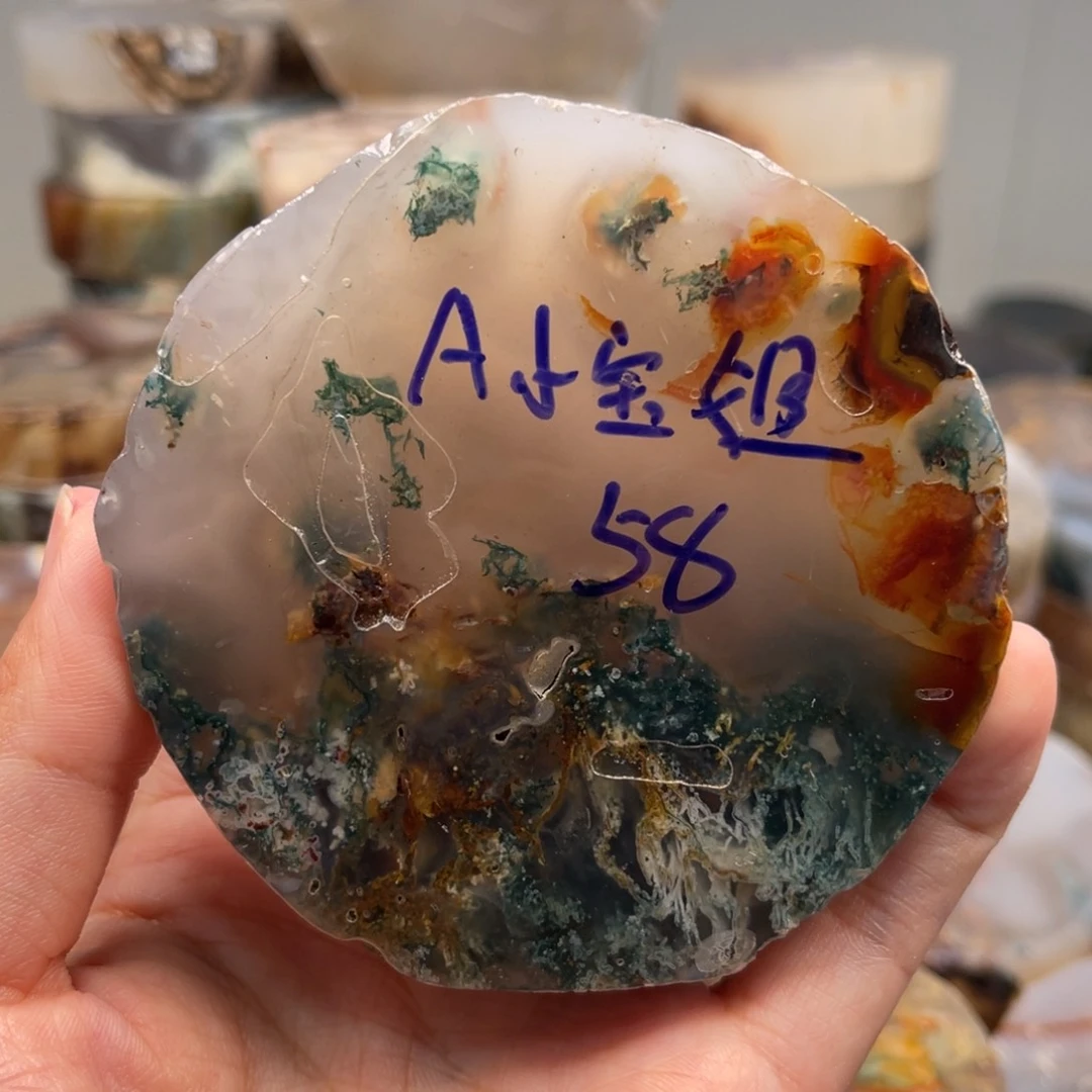 定制玛瑙A**姐水草玛瑙