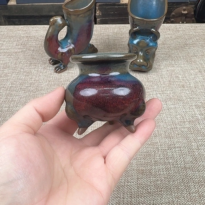 摆件陶瓷旧藏摆件