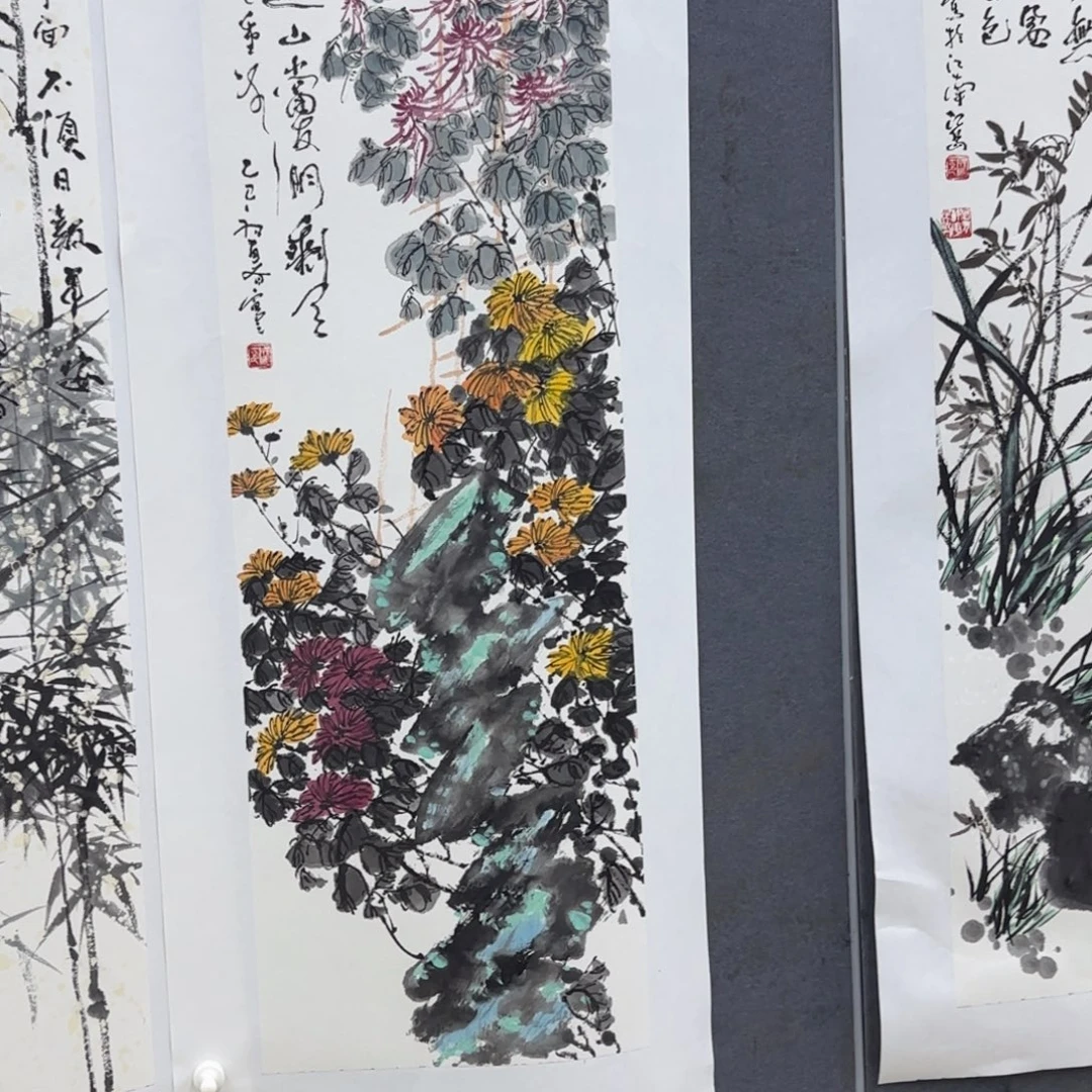 连***栈国画杜成鹏老师作品刘