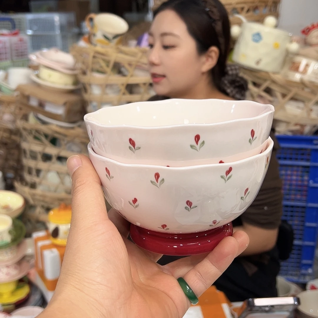 潮州陶瓷工厂微瑕5.5寸