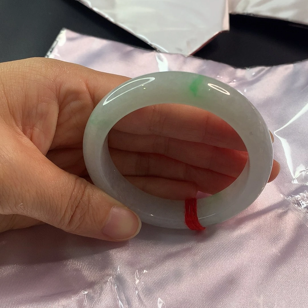 翡翠未镶嵌手镯翡翠手镯51.7