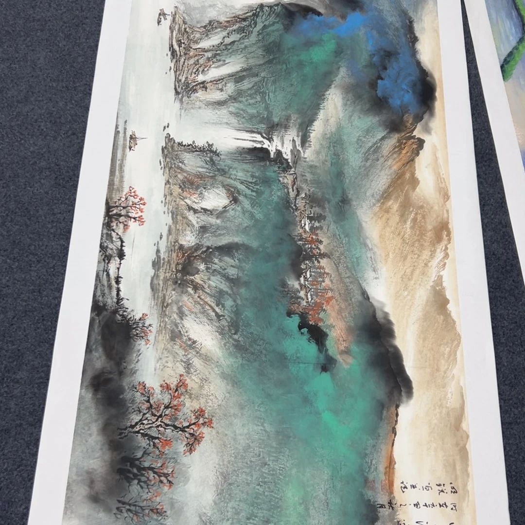 热***评国画国画作品欣赏一下