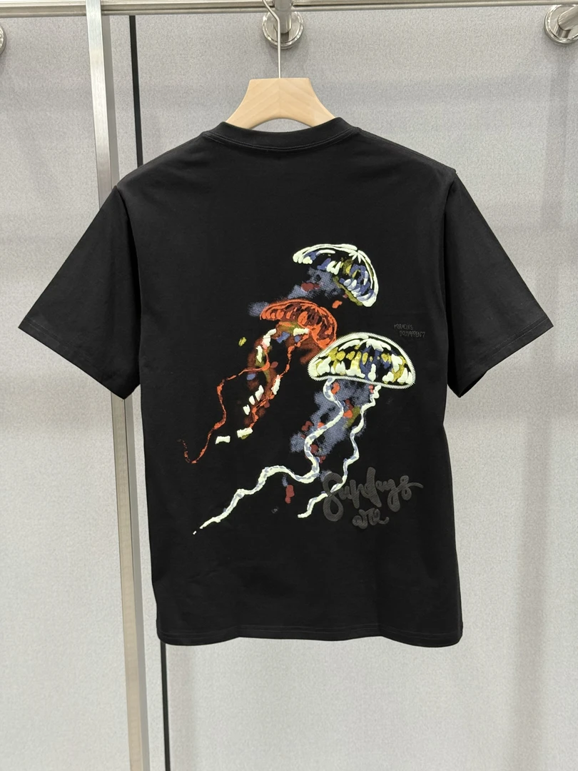 2025夏季圆领纯棉短袖T恤5013