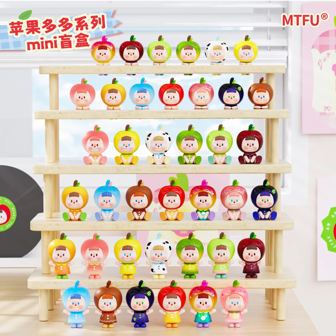 多多妹爆品【MiNi盲盒】MTFU正版-苹果多多系列mini盲盒潮玩礼物