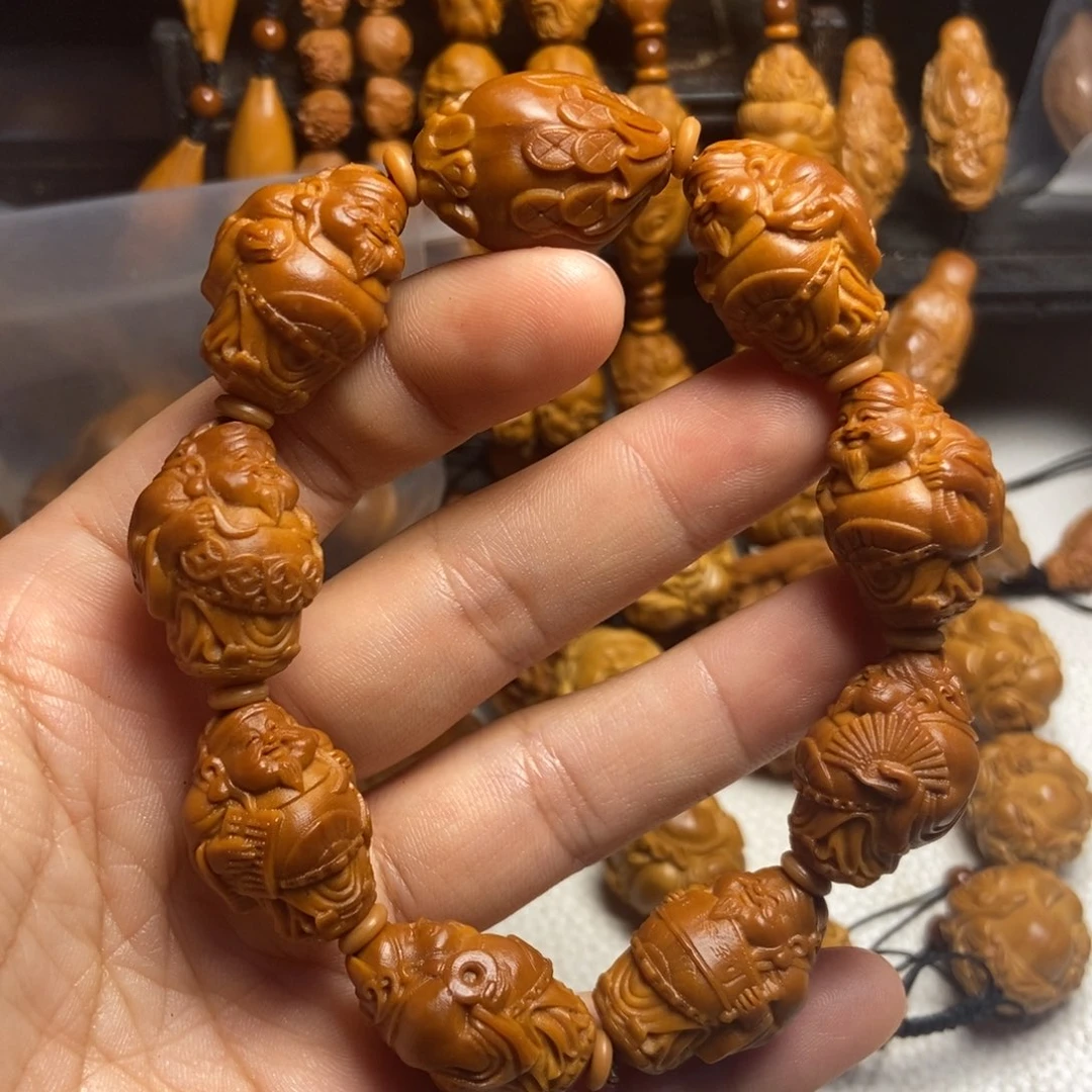 【闪购商品】手串/手链橄榄核站立财神