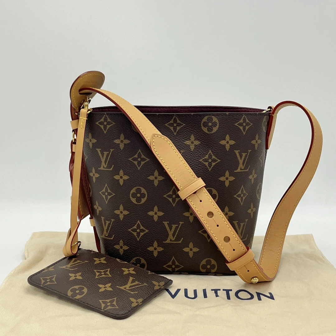 99新 LouisVuitton/路易威登 经典老花 ALLIN BB子母单肩包 41580