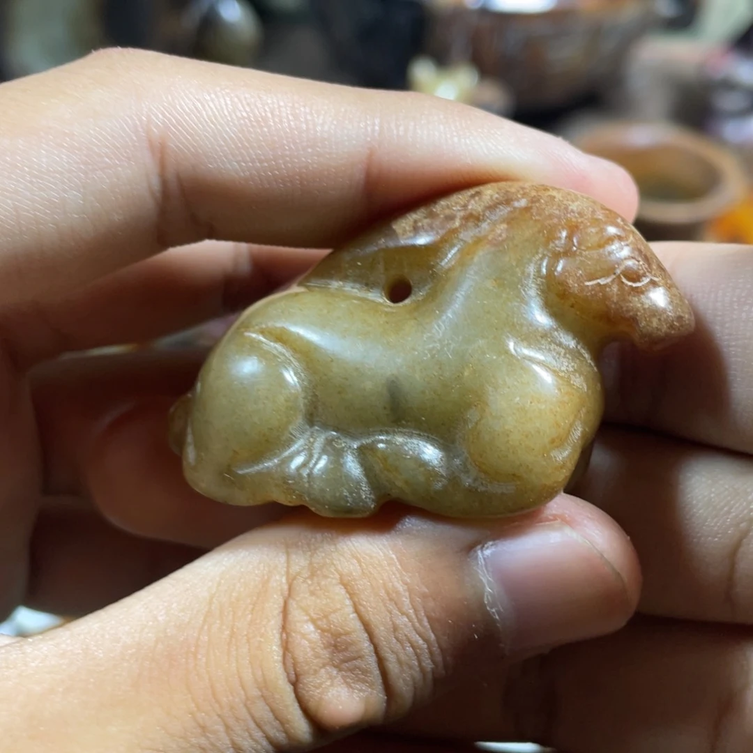 和田玉（糖玉）未镶嵌挂件