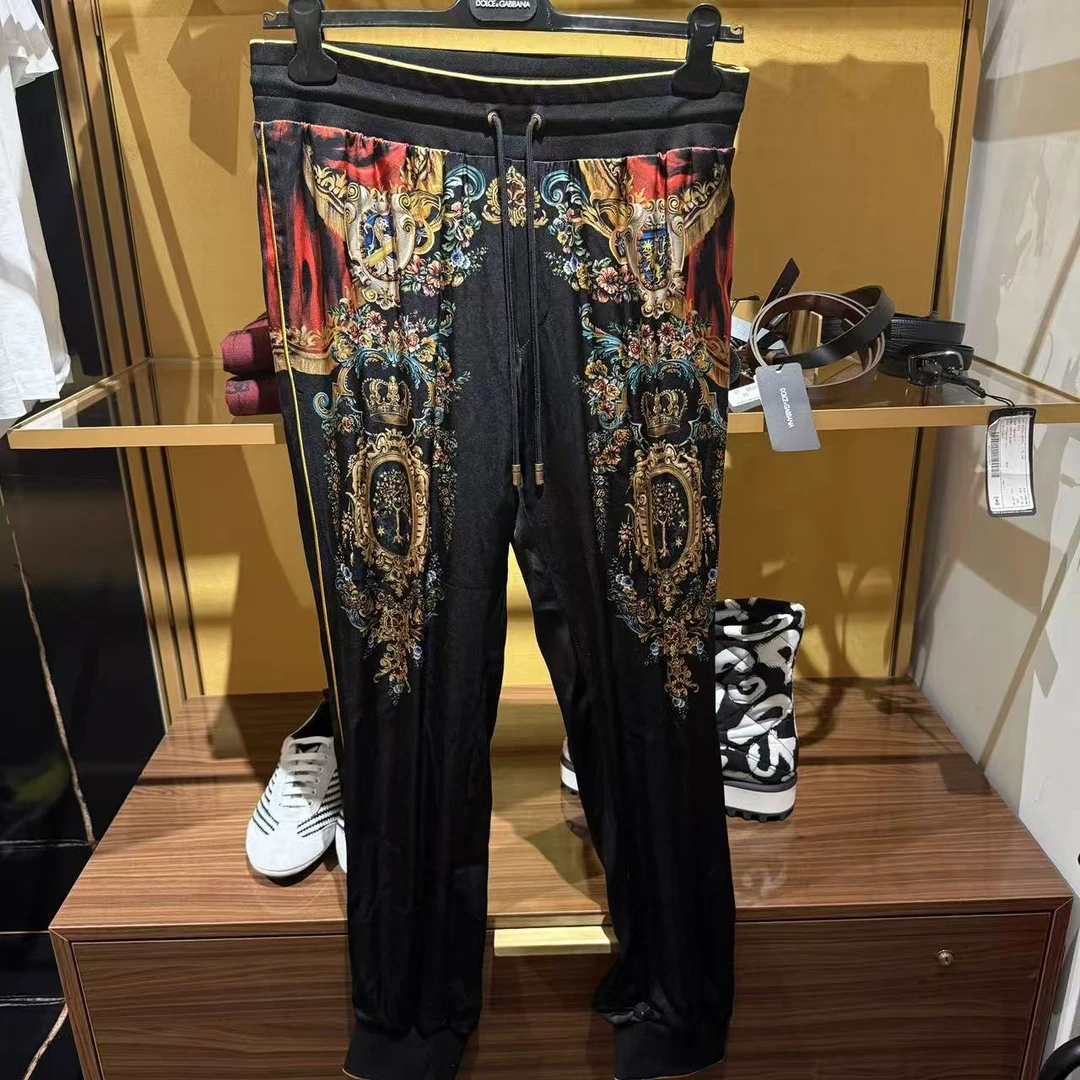 【CC在欧洲】D....G折扣款2号  蚕宝重工春夏休闲裤