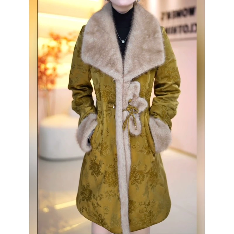 2025冬季新款时尚白鸭绒羽绒服高端优雅气质保暖百搭外套