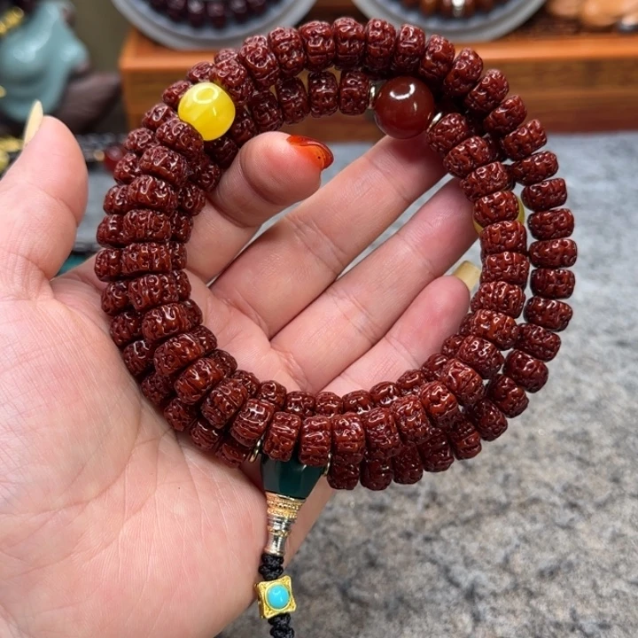 吊坠金刚菩提10mm初代龙108