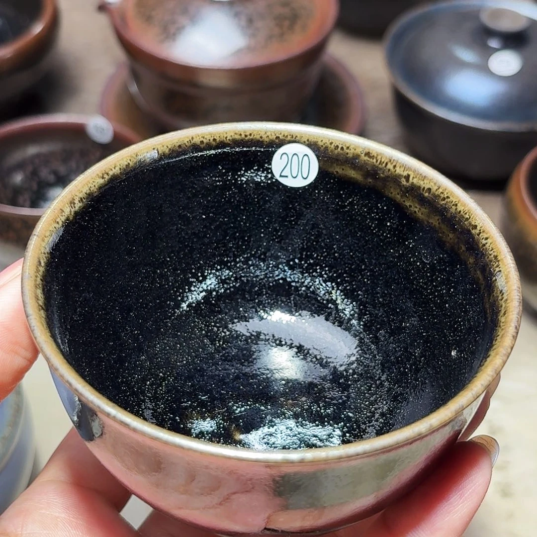 茶盏义兴龙窑建盏200微瑕