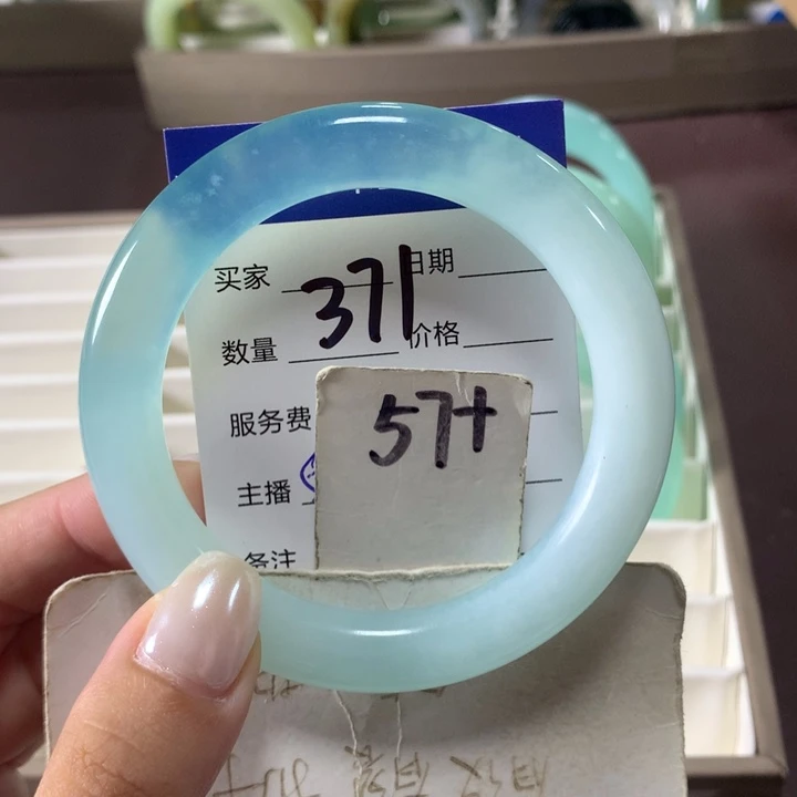 未镶嵌蛇纹石玉手镯371