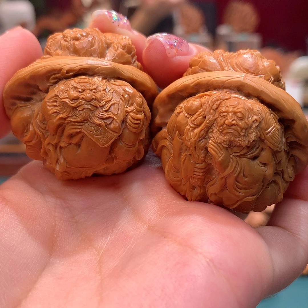 文玩核桃把件-佛道