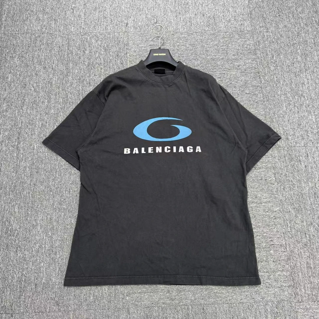 95新 Balenciaga/巴黎世家 单环印花短袖/M码/16880