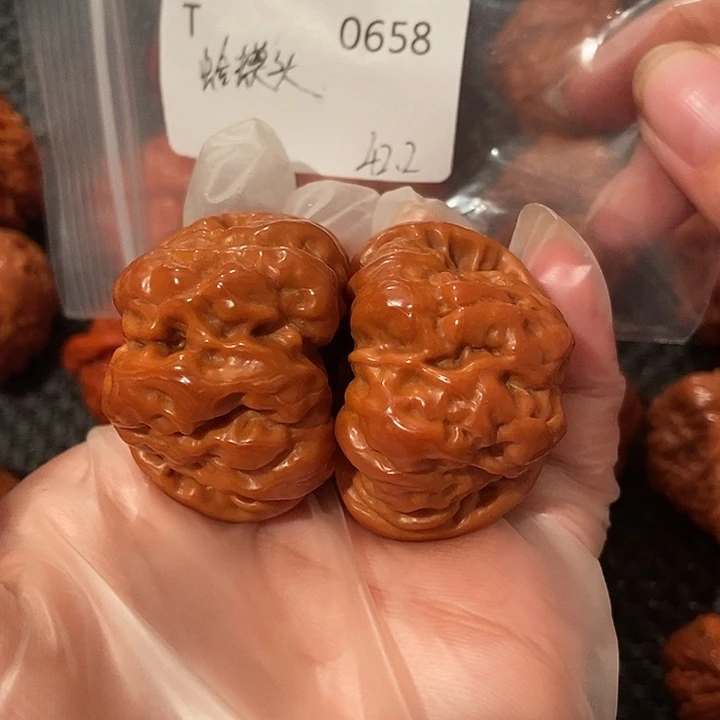 吊坠文玩核桃蛤蟆头42