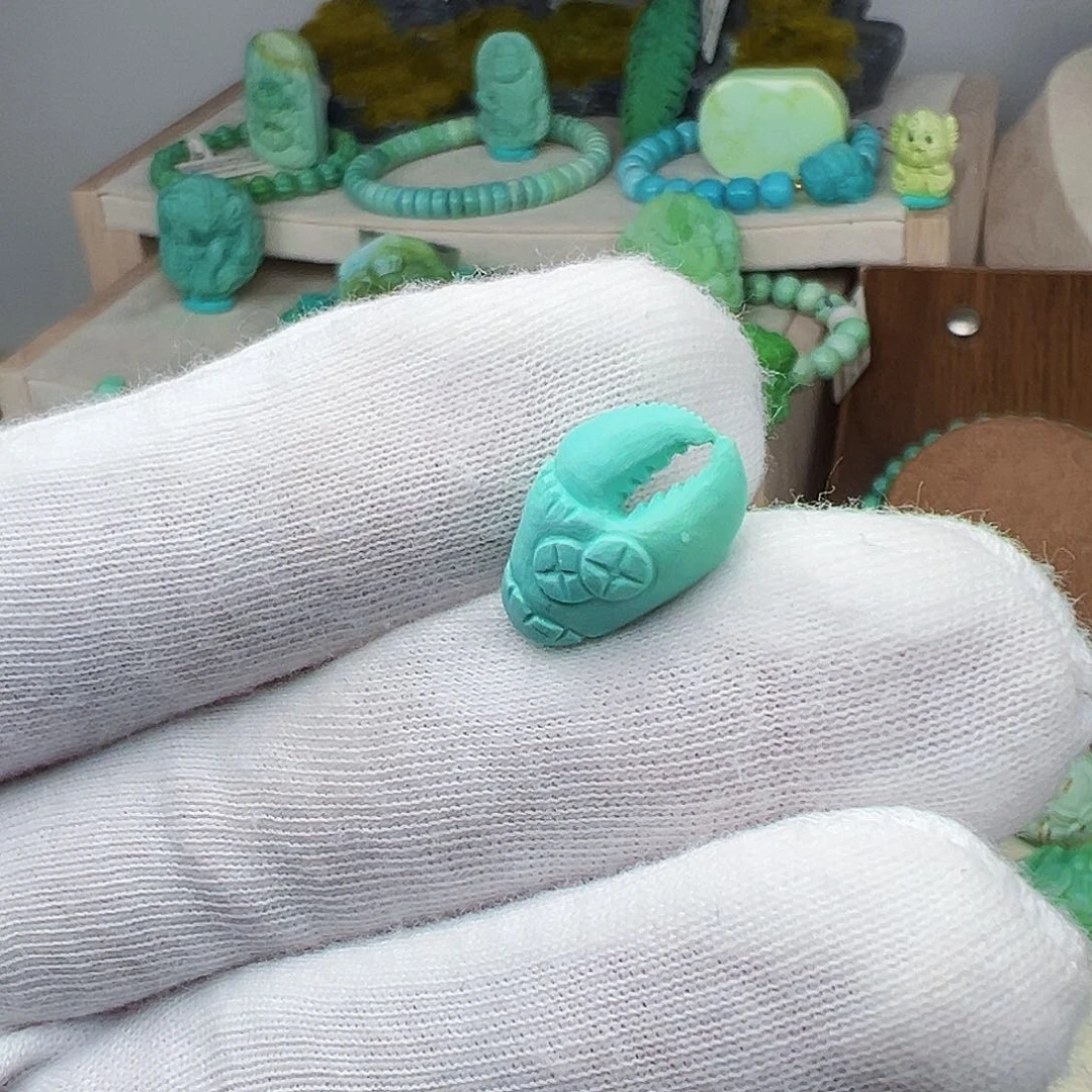 绿松石未镶嵌主播夏