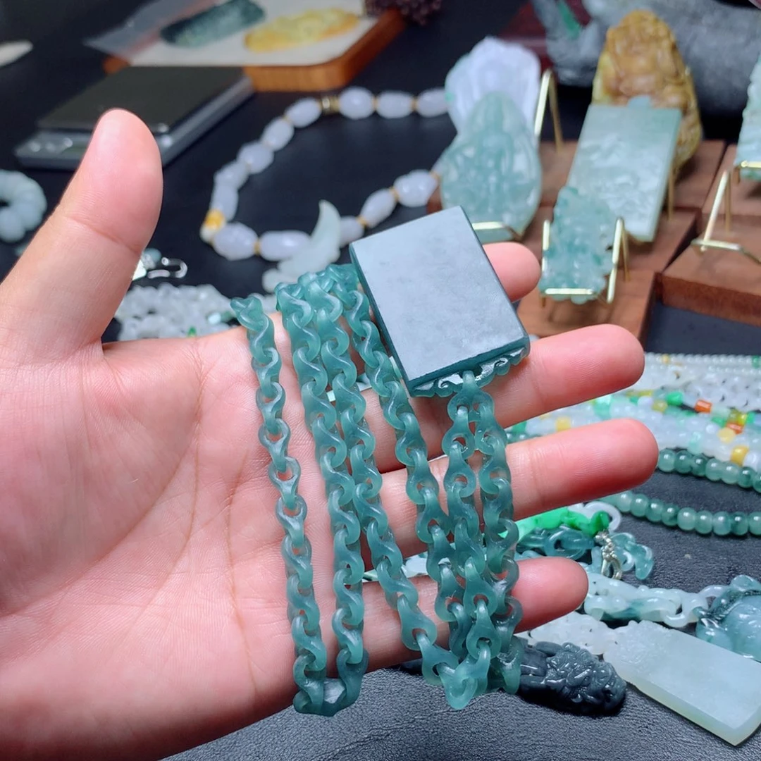 一***西定制翡翠未镶嵌翡翠