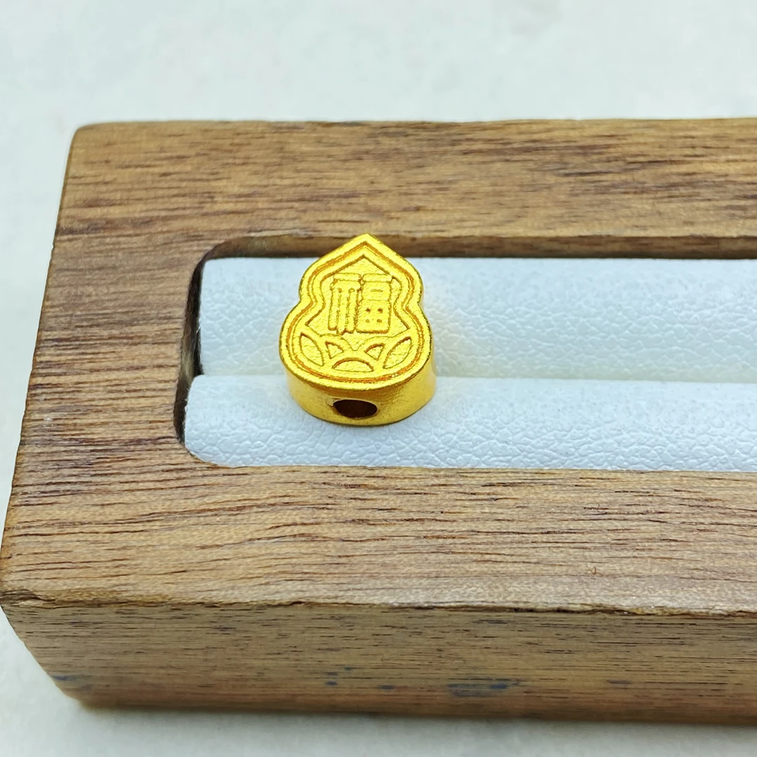 吊坠 WJ黄色小福葫芦吊坠多样性发货47093