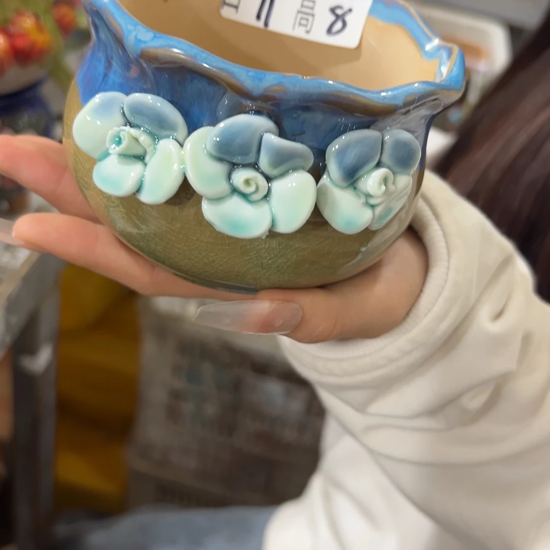 满20米飞秒退拉黑多肉花盆