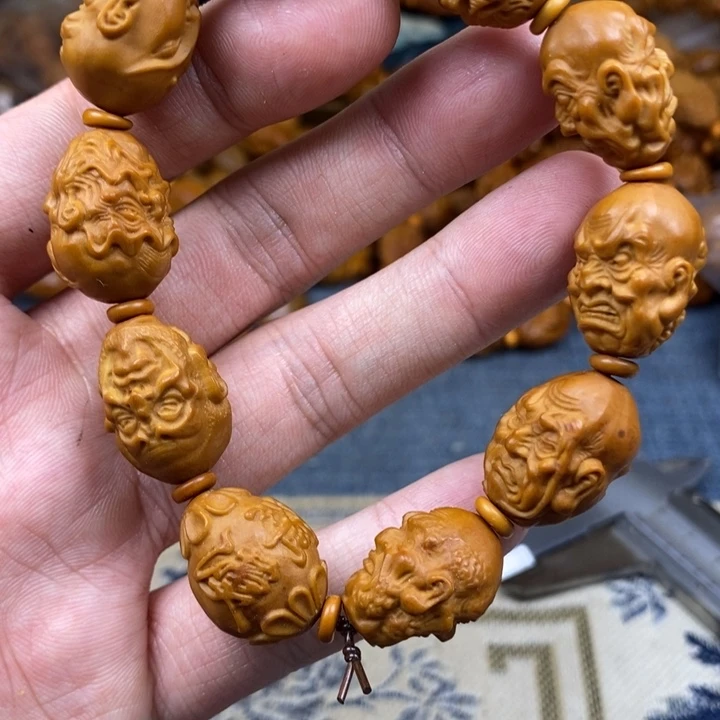 橄榄核手串/手链橄榄核雕工艺手串