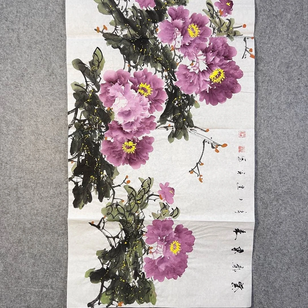 国画030 花鸟在此鸣叫的日子