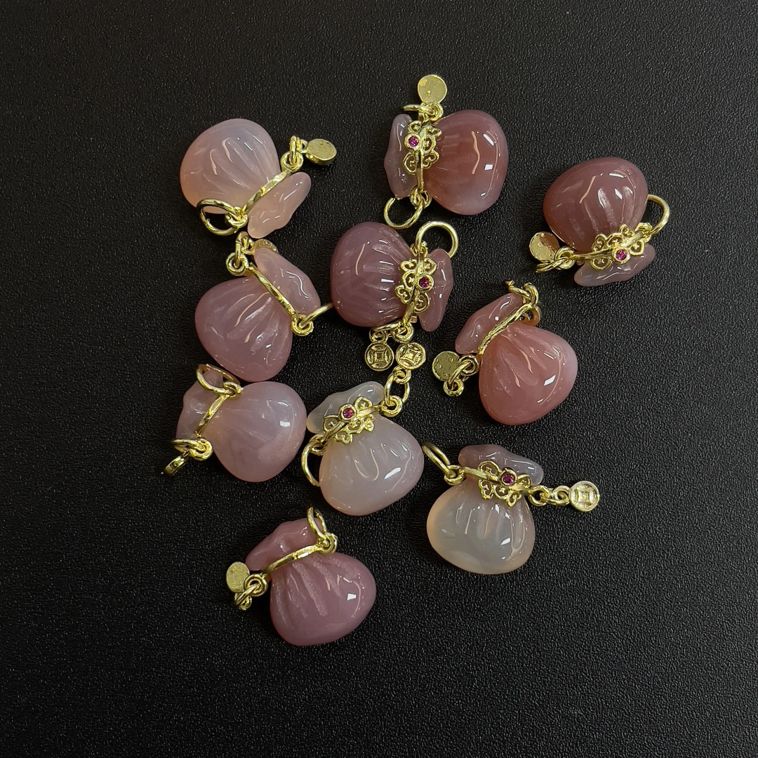 盐源钱袋吊坠*（多样性发一件）