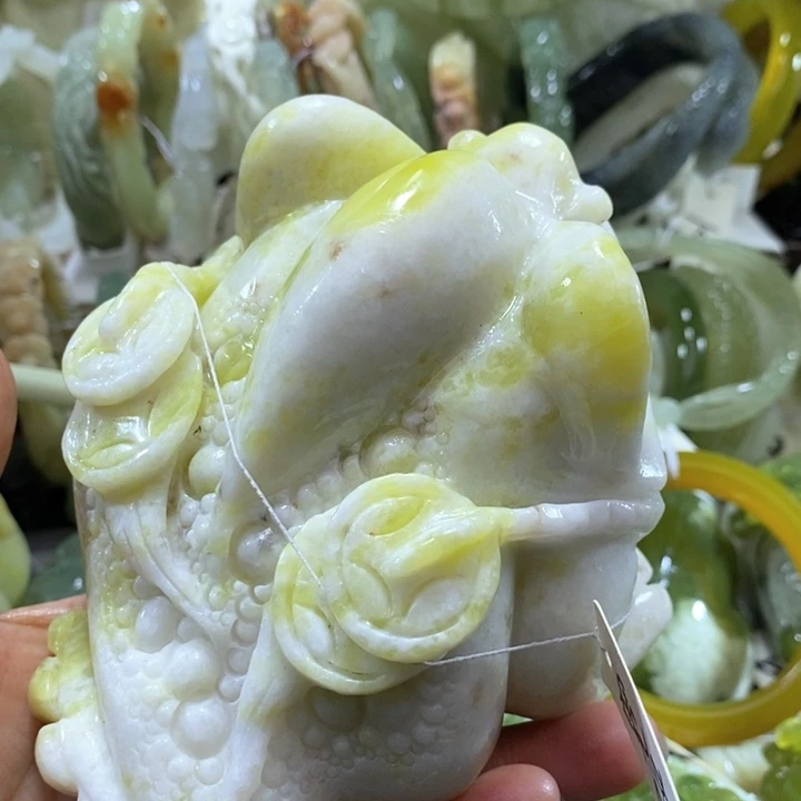 未镶嵌岫玉摆件摆件