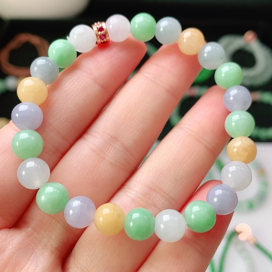 翡翠未镶嵌手链翡翠