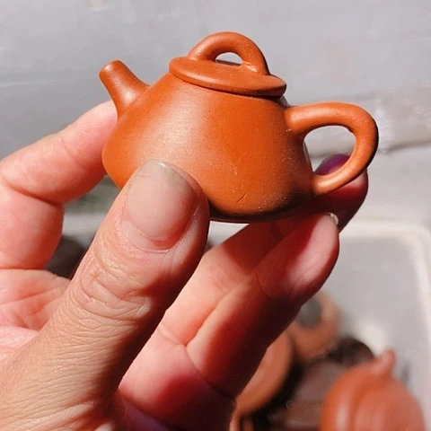 茶壶绿泥宜兴紫砂全手工制作工艺清