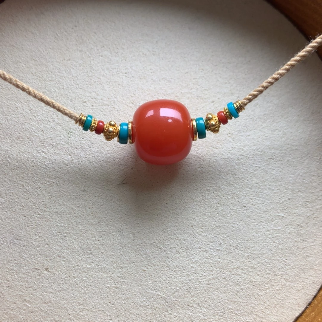 南红玛瑙未镶嵌保山天然原矿南红单珠