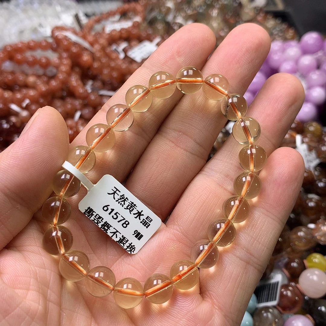 水晶手链未镶嵌。。。。。。。。