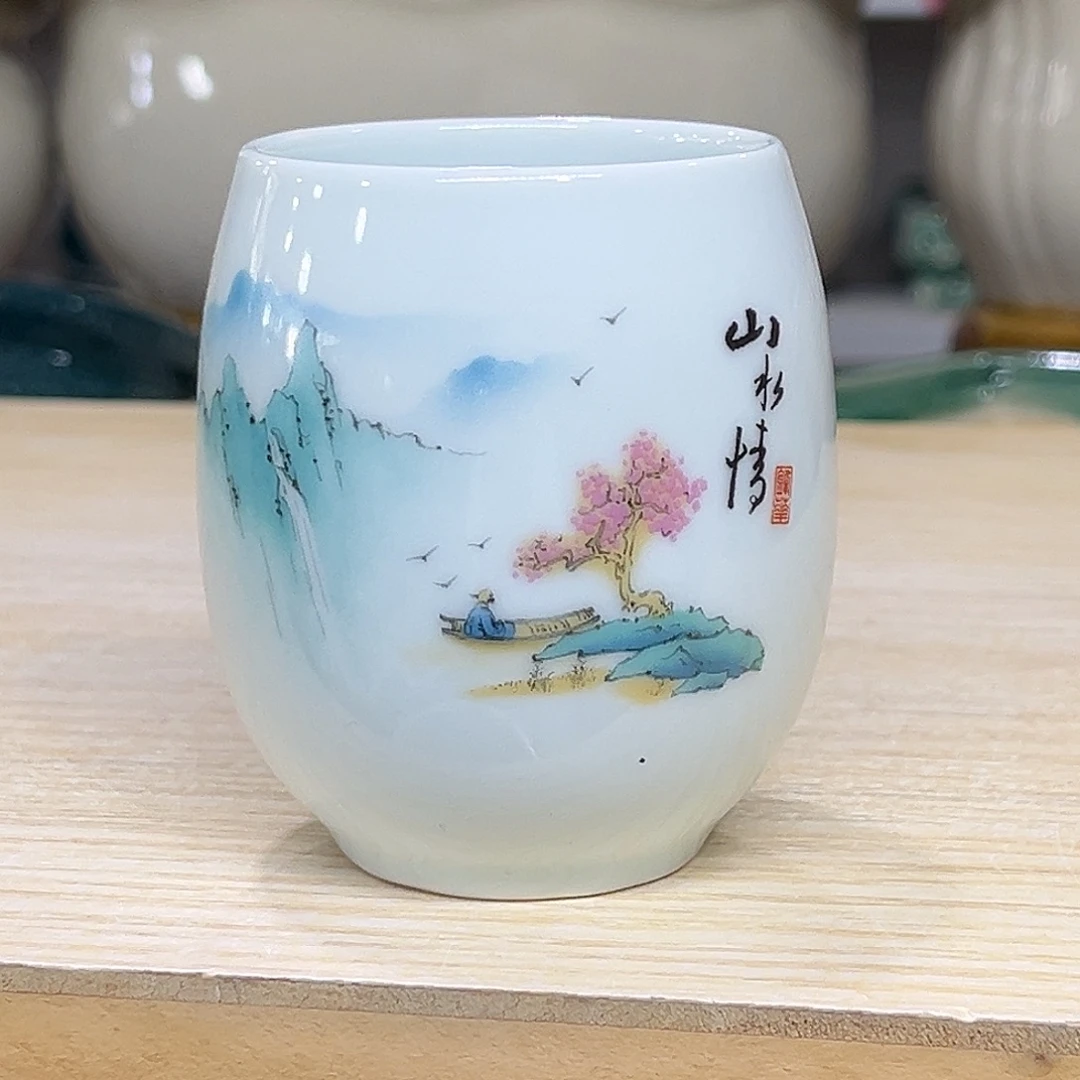 陶瓷绿植多肉微瑕花盆口径5.5*8无孔